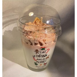 Dessert Candles Holiday Dessert Candle 10 oz. 100% Soy Wax.