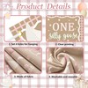 OPUHOHR Goose Pink Banner for One Silly Goose Birthday Decor