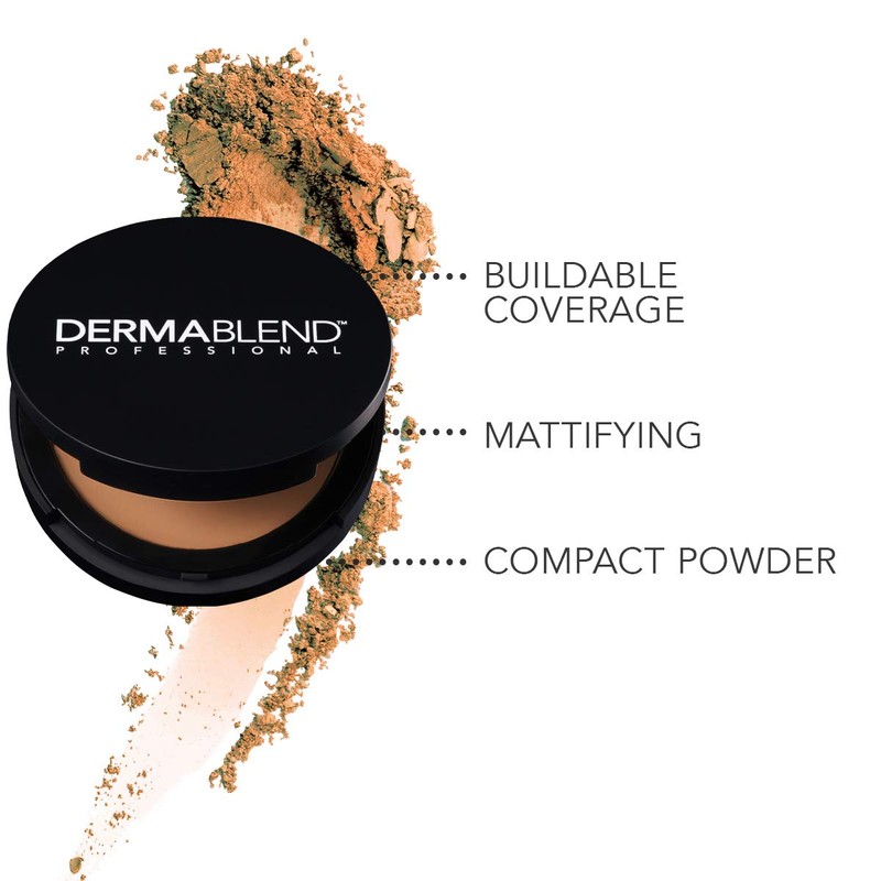 Dermablend Intense Powder High Coverage Foundation, 70W Mocha, 0.48 Oz.