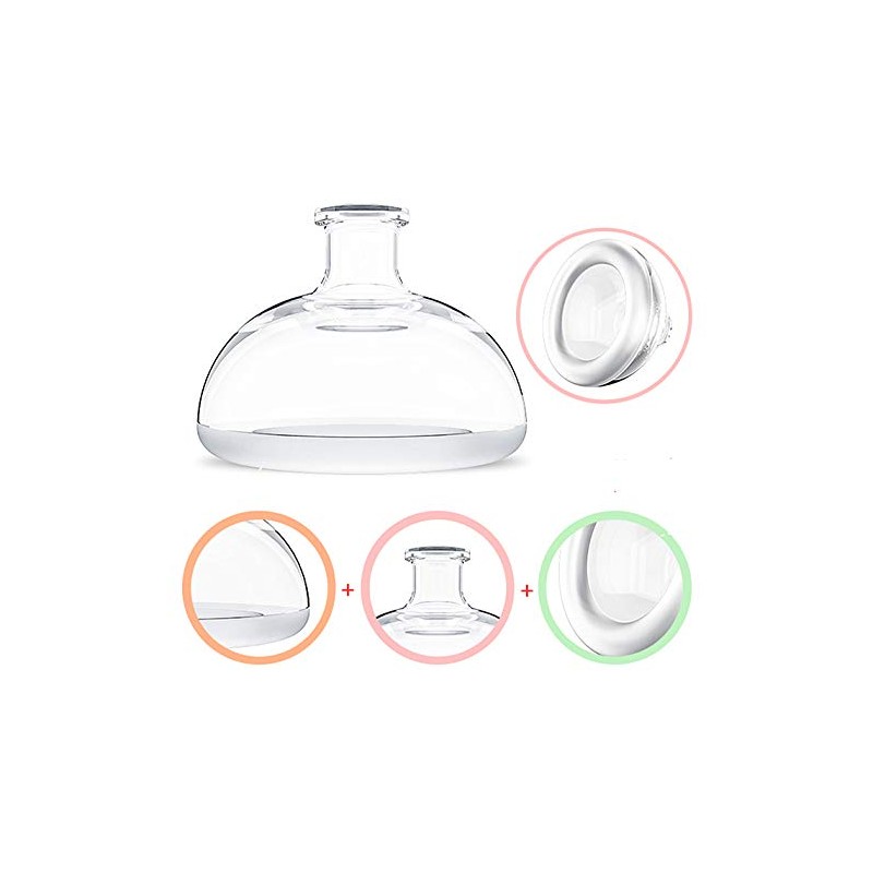 Forzaddik Silicone Palm Chest Percussion Cup, Chest Physical Therapy Cup,