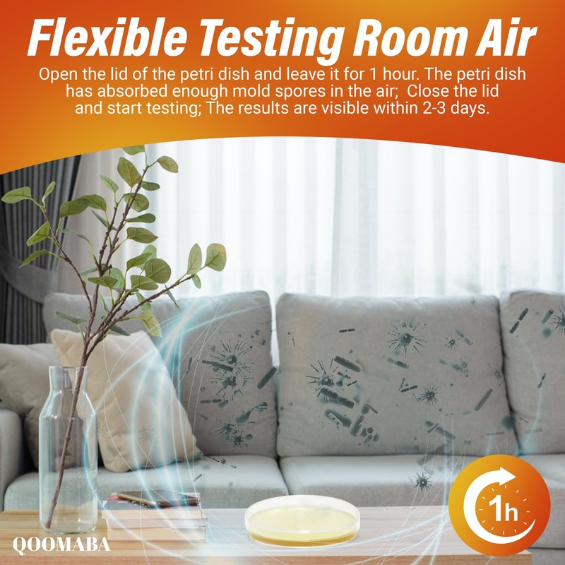 Mold Test Kit for Home Air Quality 30PCS - Mold