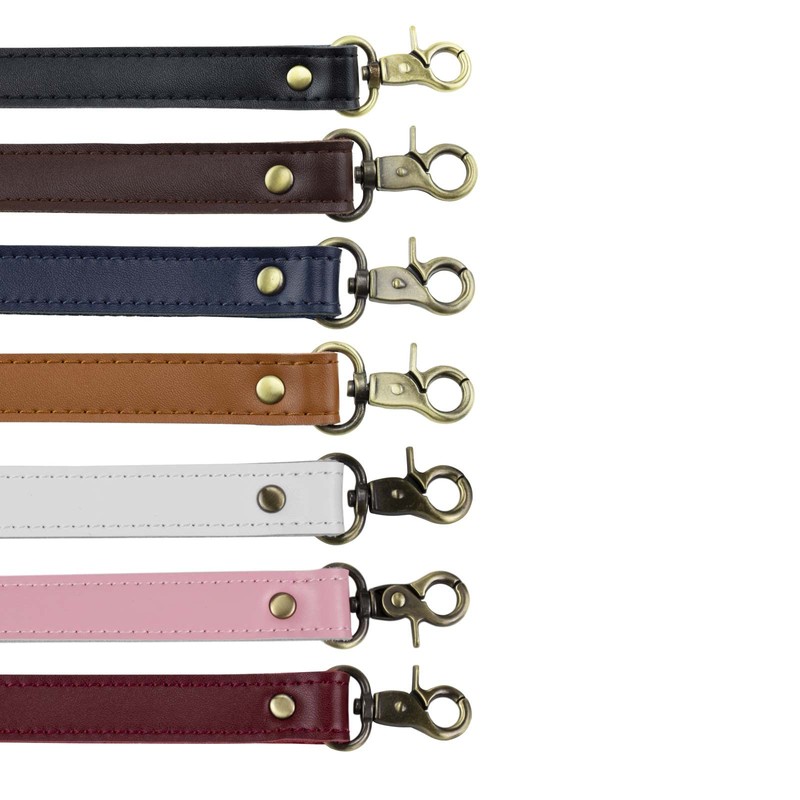 Allzedream Genuine Leather Purse Strap Sewing Canvas Replacement Handbag Shoulder