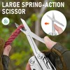 BIBURY Multitools, Multi Tool Foldable Pliers with Upgraded Saw, Large