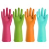 Bamllum Bamllum Rubber Cleaning Gloves for Kitchen - 4 Pairs