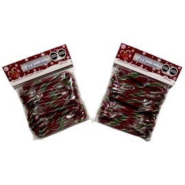 Bastoncito Navideño Celocinta - Caramelo macizo sabor menta - 20 piezas c/u - 80 g c/u - 2 paquetes