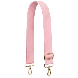 Allzedream Strap for Handbag, Adjustable Bag Straps, Wide Shoulder Bag, Replacement Strap, Pink, S