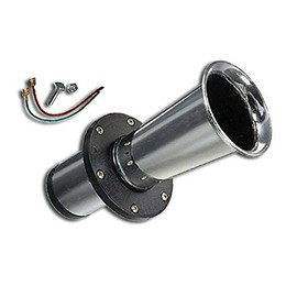 12V CHROME 110 DB OOO-GAH HORN CAR VAN PICKUP TRUCK LORRY CAMPER MOTORHOME ATV BIKE WAGON TRACTOR UNIVERSAL RETRO CUSTOM PROJECT TUNING VINTAGE