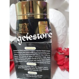 Luxe 1 Jar: Snaptchat BLACK DIAMOND Whitening Face CREAM. 50G x 1. 100% Satisfaction