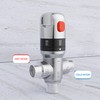 Morado Thermostatic Mixing Valve with 1/2 NPT Male Connection, Water