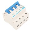 Circuit Breaker 4P MCB DIN Rail Mount Protection Switch 400V