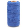 jijAcraft Blue Cotton String Twine 2mm x 100M Decorative Cord