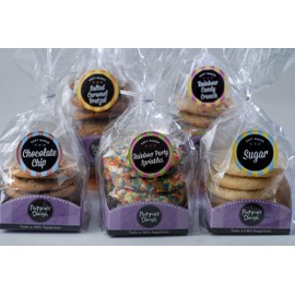 Poppie's Dough Kids Sweet Soft Baked Cookie Package