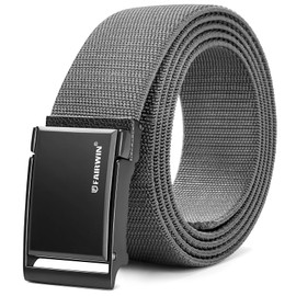 FAIRWIN Belts for Men, 1.5" Nylon Web Belts Men Casual Belt Outdoor Work Sports Hunting Hiking with Quick Release Buckle