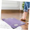 PACKOVE Creative Purple Intelligent Home Weight Scale Precise LED Display