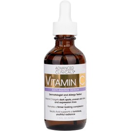 ADVANCED CLINICALS SUERO FACIAL VITAMINA C ANTIEDAD ACLARANTE CON ACIDO FELURICO 52ML