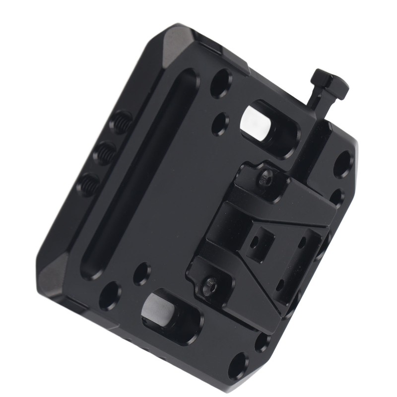 Full Metal V Mount Battery Board Base CNC Anodized Processing