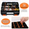 weyleity Small Parts Organizer | Storage Case Tools Box Organizer