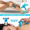 Massage Tool, BVN Trigger Point Massager 4 Head Massage Tool