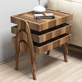 WoodVariant Roma Coffee Table - Walnut