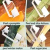 Multi-Functional Vegetable Peeler for Kitchen, Zero Snag Wooden Kitchen Tool,