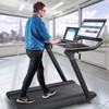 Qsxou Treadmill Desk Attachment,Peloton Tread Tray Ergonomic Platform, Laptop Holder