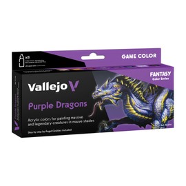 Vallejo Purple Dragon 772194 Paint Set 8 x 18 ml