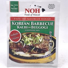 Noh Food Of Hawaii Korean Barbecue (Kalbi Or Bulgogi) Seasoning Mix 42g