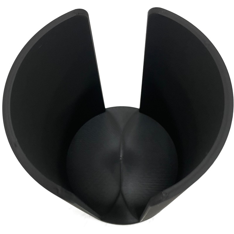 Mason Jar Lid Stack Organizer (Black, Large Cap/Ring)