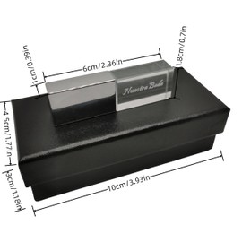 High Speed 128GB USB 3.0 Flash Drive, Nuestra Boda Crystal USB Memory Stick Pen Drive for Wedding Gift, Fast USB Storage Memory Pendrive for Photo/Videos (128, GB)