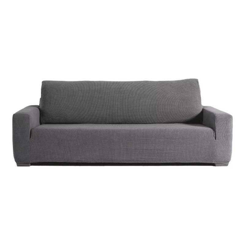 Vianney Cubre Sala Ajustable Niza Gris Elastico Stretch 3 Piezas