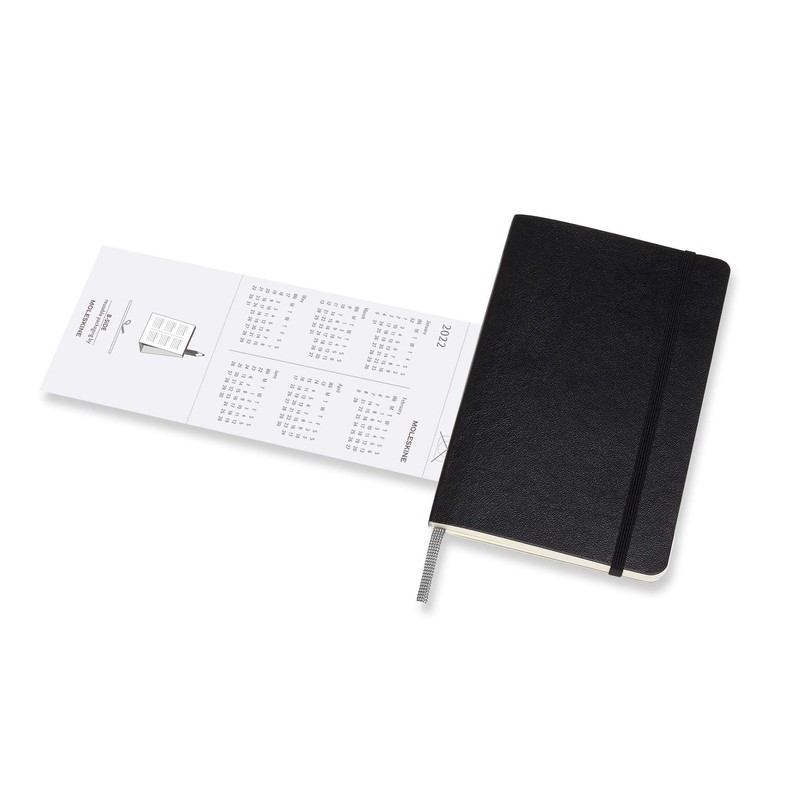 Moleskine - 18-Month Monthly Planner/Diary, Monthly Pocket Planner 2022, Monthly