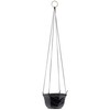 Nordal Hanging Flower Pot Ceramic Leather 74 cm