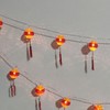 Red Chinese Lantern String Lights LED Light Beads Waterproof New