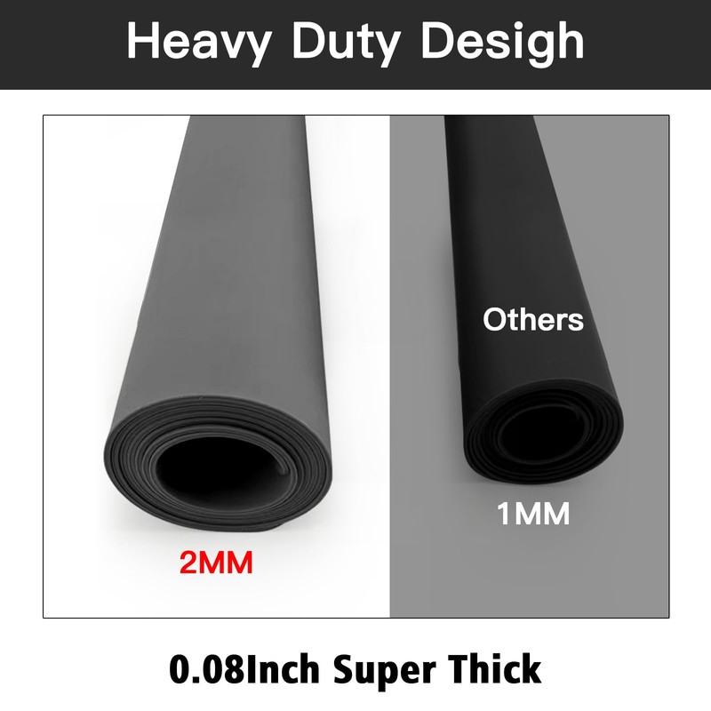 Extra Large Silicone Mats for Kitchen Counter (47.2"x23.6"x0.08"), 2mm Super-Thick