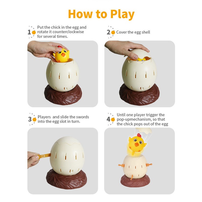 Chick Pirate Funny Barrel Bucket Tricky Spoof Lottery Game Lucky