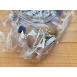 VINTAGE NEW OLD STOCK PAN AM AIRLINE HEADPHONES SET WITH BAG