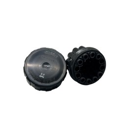 Olson Irrigation EH-12 Port Drip Head, 12 Emitter Valves, 5-60 PSI, 1/2 Inch NPT, (2.0 GPH)