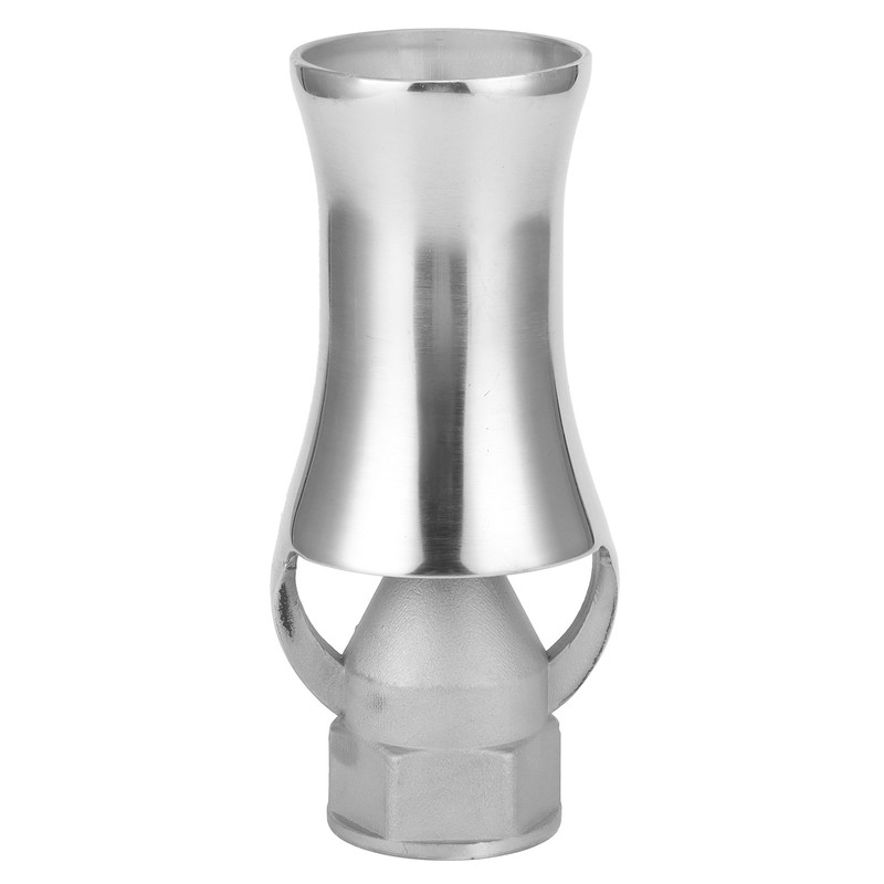 Stainless Steel Cedar Shaped Fountain Nozzle Adjustable Water Spray Head