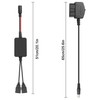 XMSJSIY OBD OBD2 to USB Power Cable 12V 24V 36V