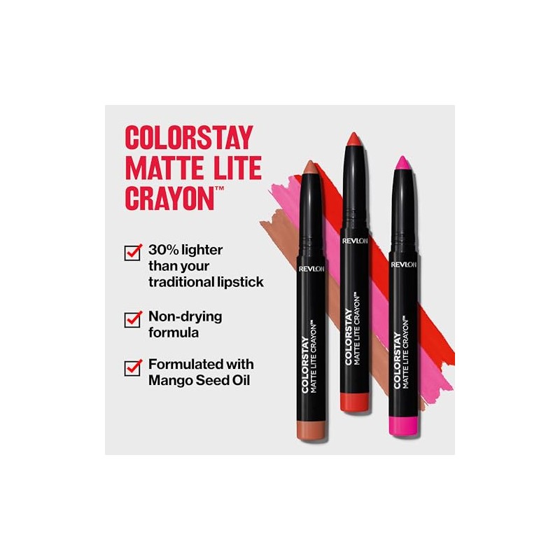 ColorStay Matte Lite Crayon tono CLEAR THE AIR
