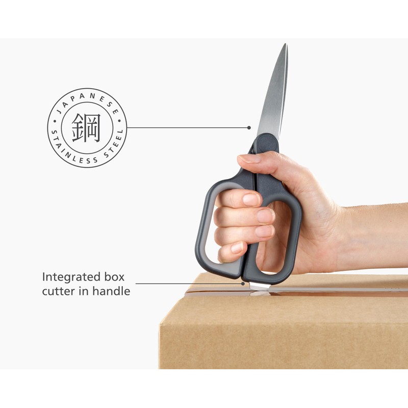 Joseph Joseph PlusCut All Purpose Kitchen Scissors with Integrated Box