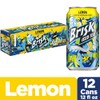 Brisk Lemon Iced Tea, 12 Fl Oz Cans (Pack of
