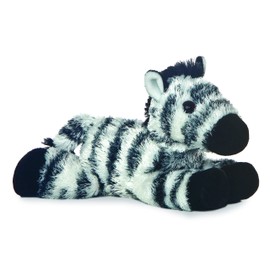 Aurora® Adorable Mini Flopsie™ Zany™ Stuffed Animal - Playful Ease - Timeless Companions - White 8 Inches