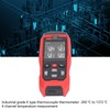 K Type Thermocouple Thermometer 4 Channel Accurate Measurement Digital Contact