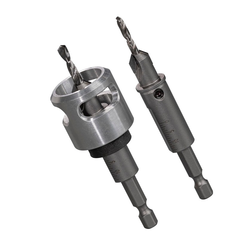 BETOP Industrial Tools-4pc Set Carbide Tipped 82-Deg Countersink bit with