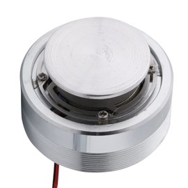 Resonance Speaker 2Pcs 2Inch All Frequency Resonance Speaker, 4Ω 25W Resonance Speaker Vibration Strong Bass Louderspeaker, Sturdy Steel Mini Portable Stereo Sound Creative Speaker