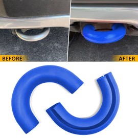 Tow Hooks Covers for Ford F150 Accessories 2004-2025,for Ford Bronco Accessories 2024 2023 2022 2021 Base Big Bend Outer Banks,for Toyota Tundra 2017 2018 2019 2020 2021 (Blue 2PCS)