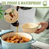 30 Pcs 16 oz Compostable Bowls, Square Bowls Disposable Heavy