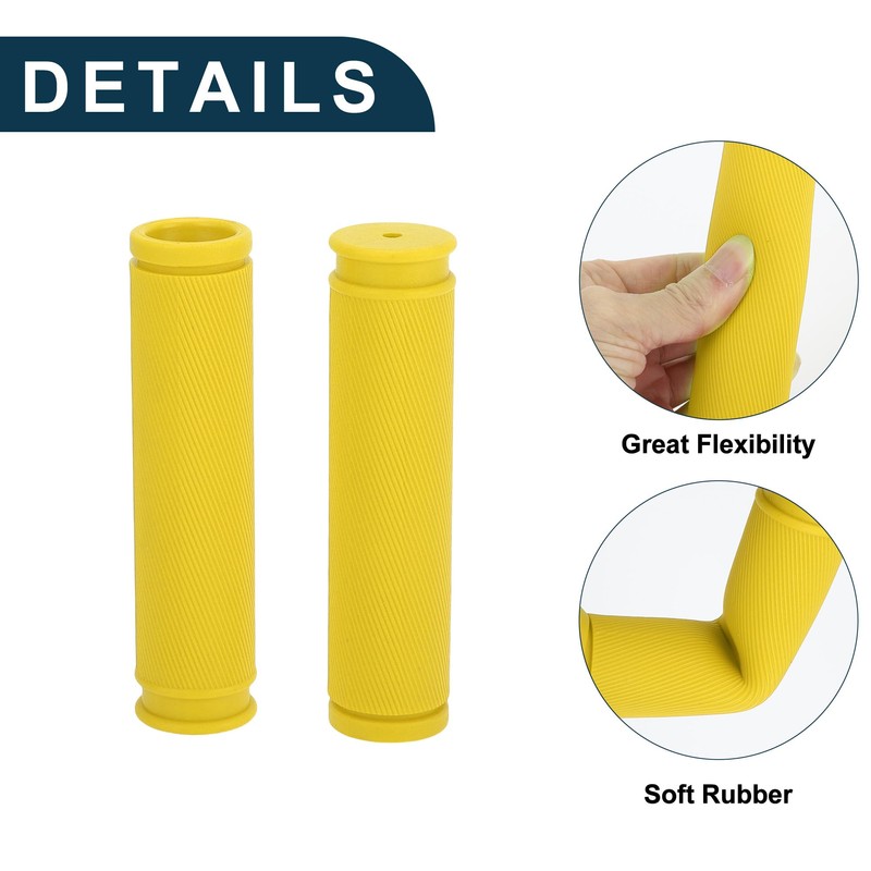 TUCKBOLD Bike Handlebar Grips Covers 125mm Long Lightweight | Bicycle