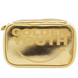 Innisfree GOLDEN YOUTH cosmetics pouch (gold) / 이니스프리 GOLDEN YOUTH 화장품 파우치(골드)